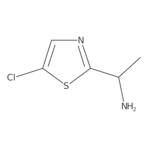 1-(5-Chloro-1,3-thiazol-2-yl)ethan-1-amine Structure