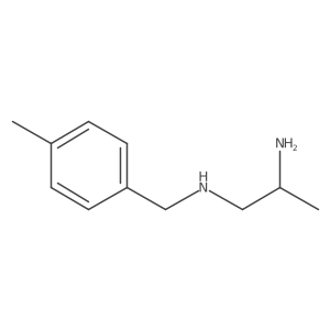 (2-Aminopropyl)[(4-methylphenyl)methyl]amine结构式