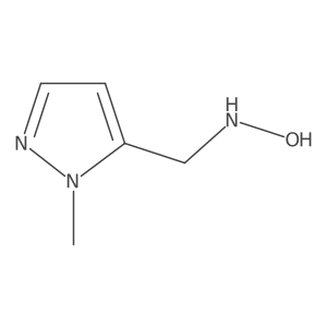 N-((1-Methyl-1H-pyrazol-5-yl)methyl)hydroxylamine Structure