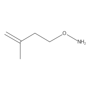 O-(3-methylbut-3-en-1-yl)hydroxylamine Structure