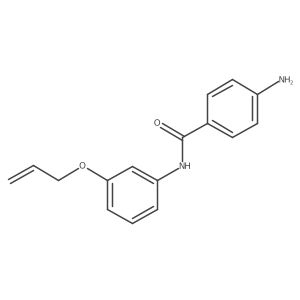 N-(3-(Allyloxy)phenyl)-4-aminobenzamide结构式