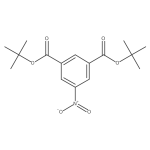 3,5-Di-t-butyloxycarbonyl-nitrobenzene结构式