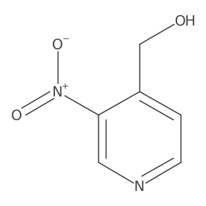 (3-Nitropyridin-4-yl)methanol结构式
