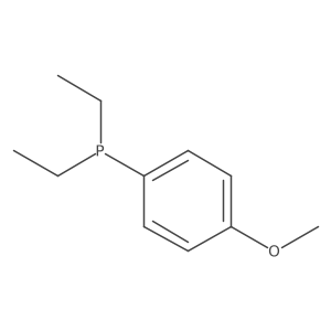 (Diethyl)(p-methoxyphenyl)phosphine Structure