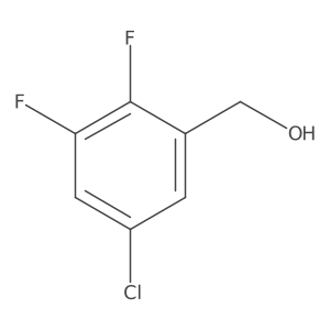 5-Chloro-2,3-difluorobenzyl alcohol Structure