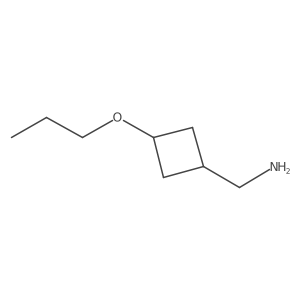 (3-Propoxycyclobutyl)methanamine Structure