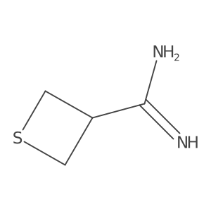 Thietane-3-carboximidamide Structure