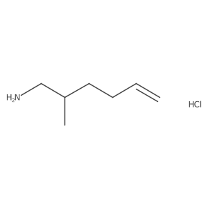 2-Methylhex-5-en-1-amine hydrochloride Structure