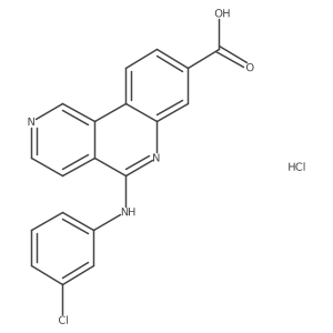 CX 4945 hydrochloride Structure