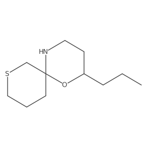 2-Propyl-1-oxa-8-thia-5-azaspiro[5.5]undecane Structure