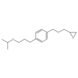 2-(((4-(2-Isopropoxyethoxy)benzyl)oxy)methyl)oxirane Structure