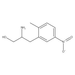 2-Amino-3-(2-methyl-5-nitrophenyl)propan-1-ol Structure
