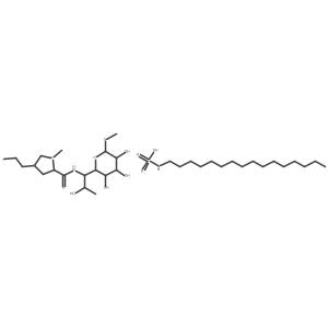 Lincomycin hexadecylsulfamate Structure