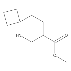 Methyl 5-azaspiro[3.5]nonane-7-carboxylate结构式