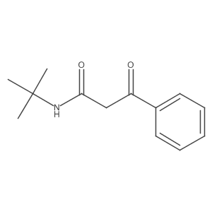 N-(1,1-Dimethylethyl)-I(2)-oxobenzenepropanamide Structure
