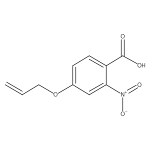 4-Allyloxy-2-nitrobenzoic acid结构式