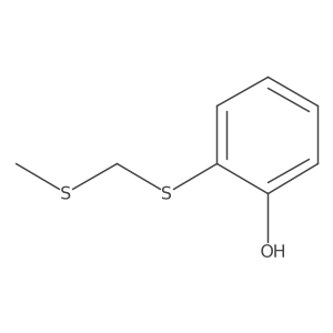 2-[[(Methylthio)methyl]thio]phenol结构式