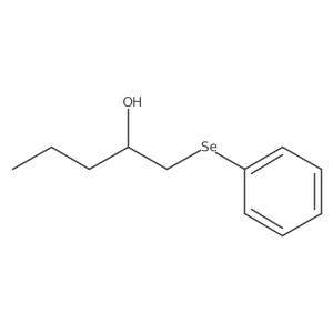 (2S)-1-(Phenylselanyl)pentan-2-ol结构式