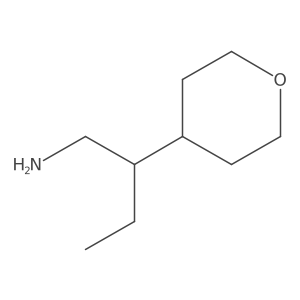 2-(Oxan-4-yl)butan-1-amine Structure