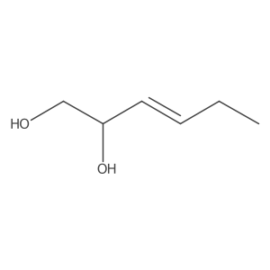 Hex-3-ene-1,2-diol Structure