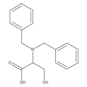 Dibenzyl-D-serine结构式