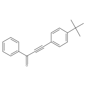 1-Phenyl-3-(4-tert-butylphenyl)prop-2-yn-1-one Structure