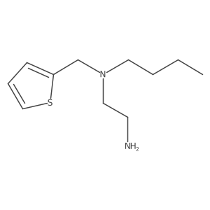 N-Butyl-N-(2-thienylmethyl)ethane-1,2-diamine结构式