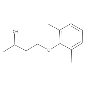 4-(2,6-Dimethylphenoxy)-2-butanol Structure
