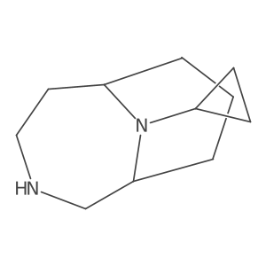 10-Cyclopropyl-3,10-diazabicyclo[4.3.1]decane结构式