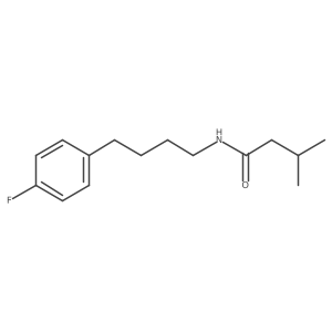 N-[4-(4-Fluorophenyl)butyl]-3-methylbutanamide结构式