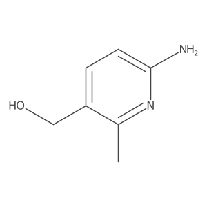 (6-Amino-2-methylpyridin-3-yl)methanol Structure