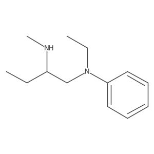 N1-Ethyl-N2-methyl-N1-phenyl-1,2-butanediamine结构式