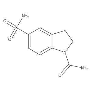 5-Sulfamoylindoline-1-carboxamide Structure