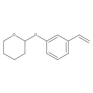 2-(3-Vinylphenoxy)tetrahydro-2H-pyran结构式