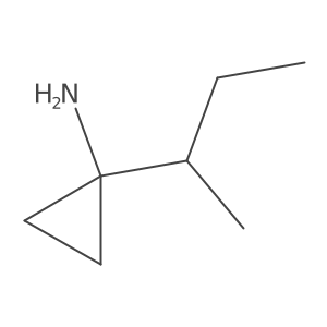 1-(Butan-2-YL)cyclopropan-1-amine Structure