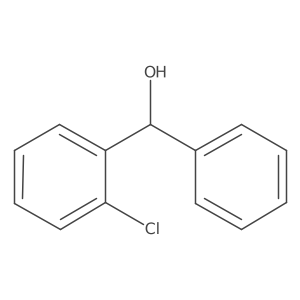 (-)-(2-Chlorophenyl)phenylmethanol Structure