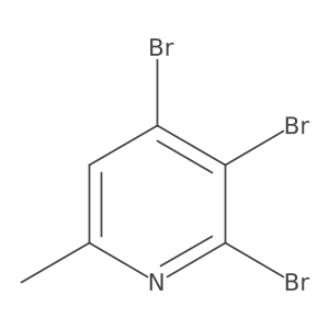 2,3,4-Tribromo-6-methylpyridine结构式