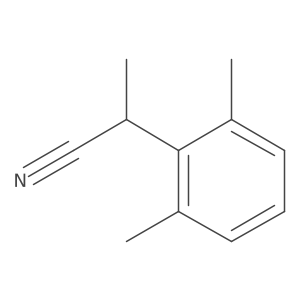 2-(2,6-Dimethylphenyl)propanenitrile Structure