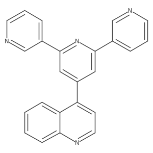 4-([3,2':6',3''-Terpyridin]-4'-yl)quinoline Structure