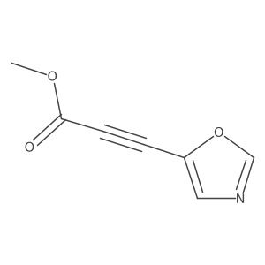 Methyl 3-(1,3-oxazol-5-yl)prop-2-ynoate Structure