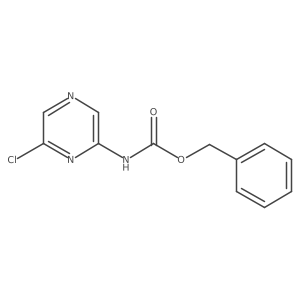 benzyl N-(6-chloropyrazin-2-yl)carbamate Structure