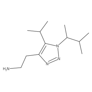 2-[1-(3-methylbutan-2-yl)-5-(propan-2-yl)-1H-1,2,3-triazol-4-yl]ethan-1-amine Structure