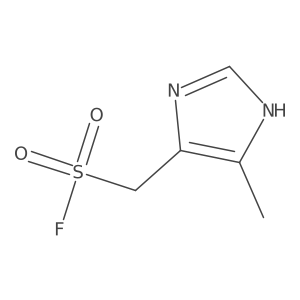 (4-methyl-1H-imidazol-5-yl)methanesulfonyl fluoride Structure