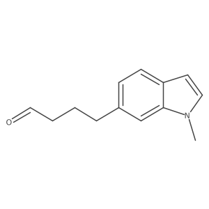4-(1-methyl-1H-indol-6-yl)butanal Structure