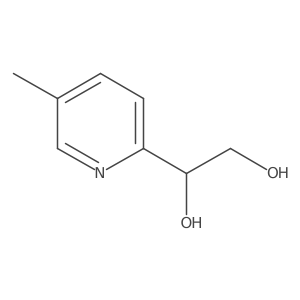 1-(5-Methylpyridin-2-yl)ethane-1,2-diol Structure