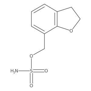 (2,3-Dihydro-1-benzofuran-7-yl)methyl sulfamate Structure