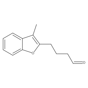 4-(3-Methyl-1-benzofuran-2-yl)butanal结构式