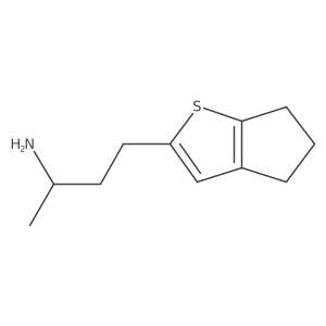 4-{4H,5H,6H-cyclopenta[b]thiophen-2-yl}butan-2-amine结构式
