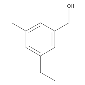 (3-Ethyl-5-methylphenyl)methanol结构式