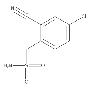(4-Chloro-2-cyanophenyl)methanesulfonamide Structure